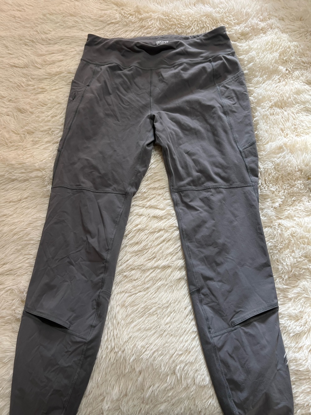 Duluth Trading Co Women’s Gray Stretch Performance leggings